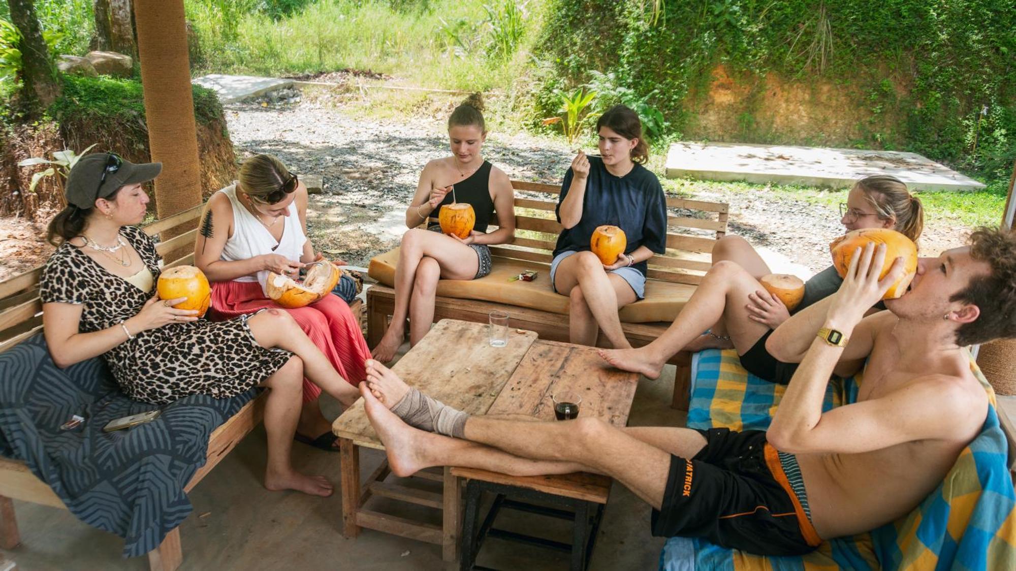 Hostel Singha Lounge Unawatuna Ngoại thất bức ảnh